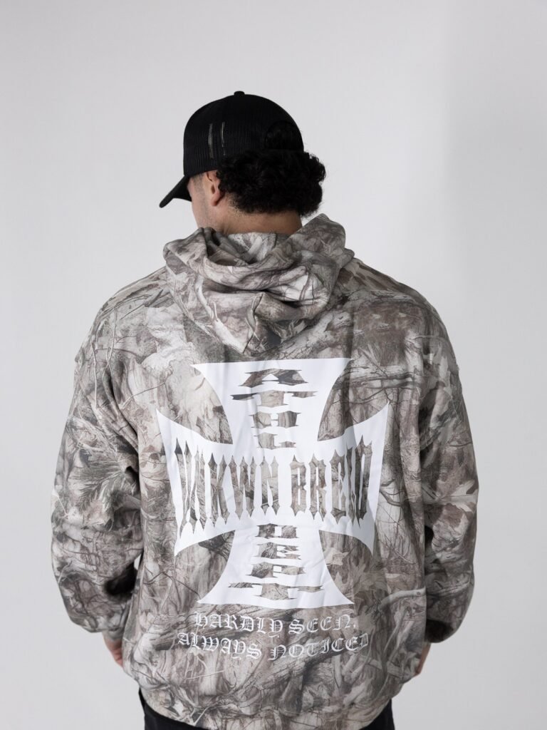 Unkwn Camo Hoodie — back